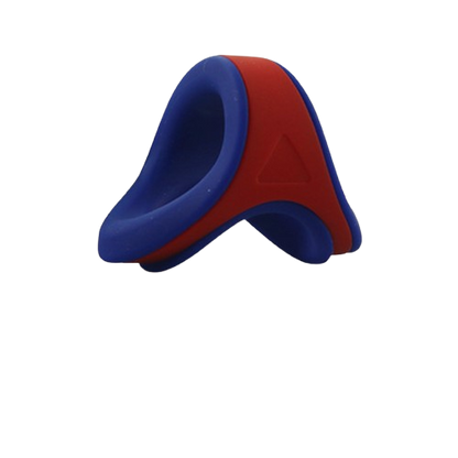 ruff GEAR Dual Core Cock & Ball Sling Dark Blue Red