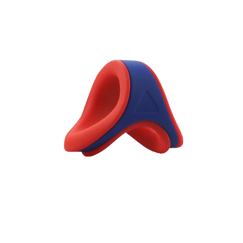 ruff GEAR Dual Core Cock & Ball Sling Red Dark Blue