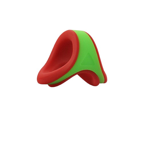 ruff GEAR Dual Core Cock & Ball Sling Red Green