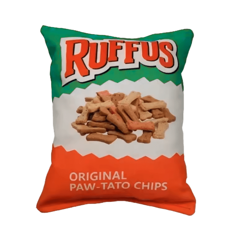 Ruffus Pawtato Chips Plushie - The Pup Play Hub