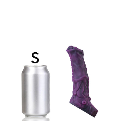 Nothosaur IRONN 025 - 4-5 Inch Penis Extension Sleeve - Centaur Cock Sleeve - Silicone Sleeve with Ring