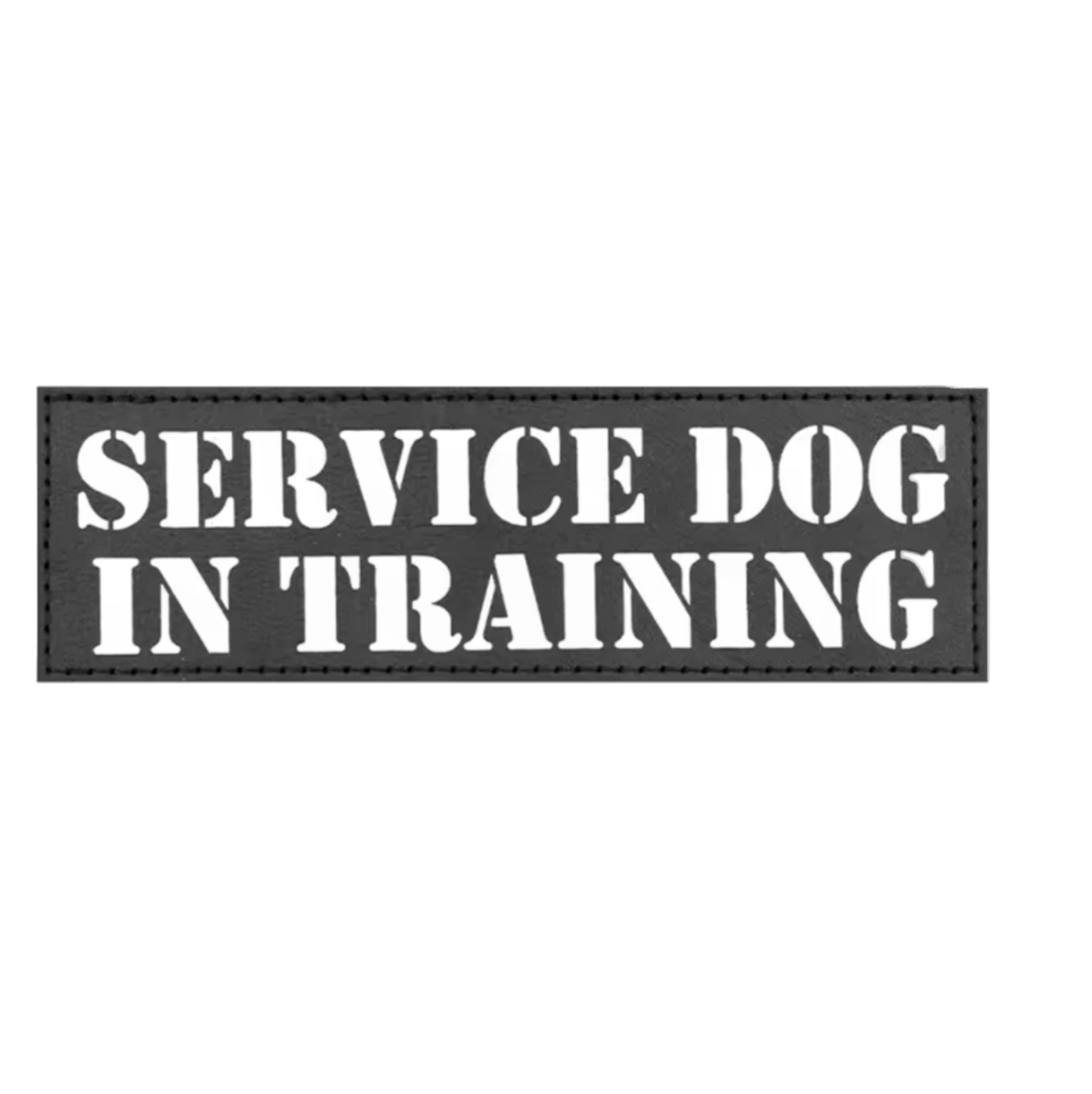 Service Dog In Training Patch 16cm x 5cm - The Pup Play Hub