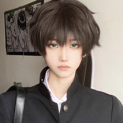 Short Layered Cosplay Wig