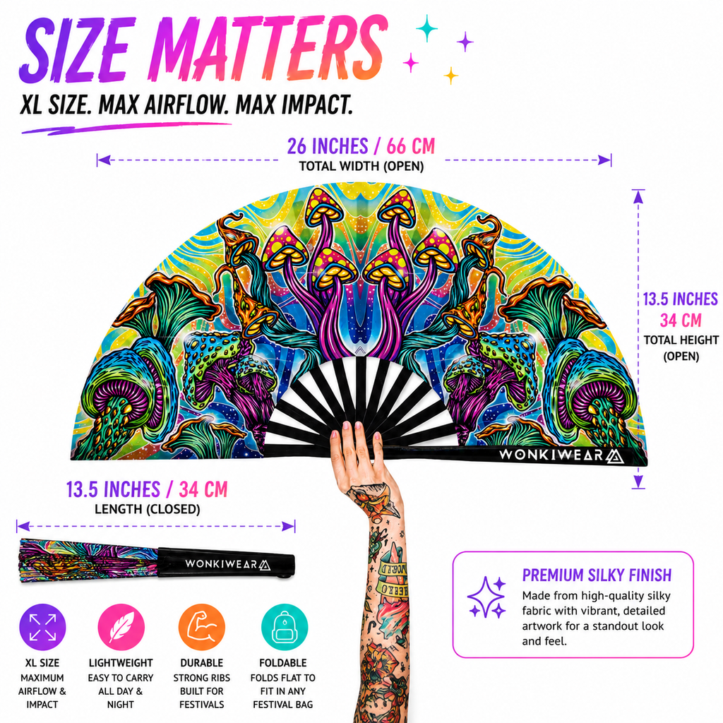 Shroomland XL Festival Fan
