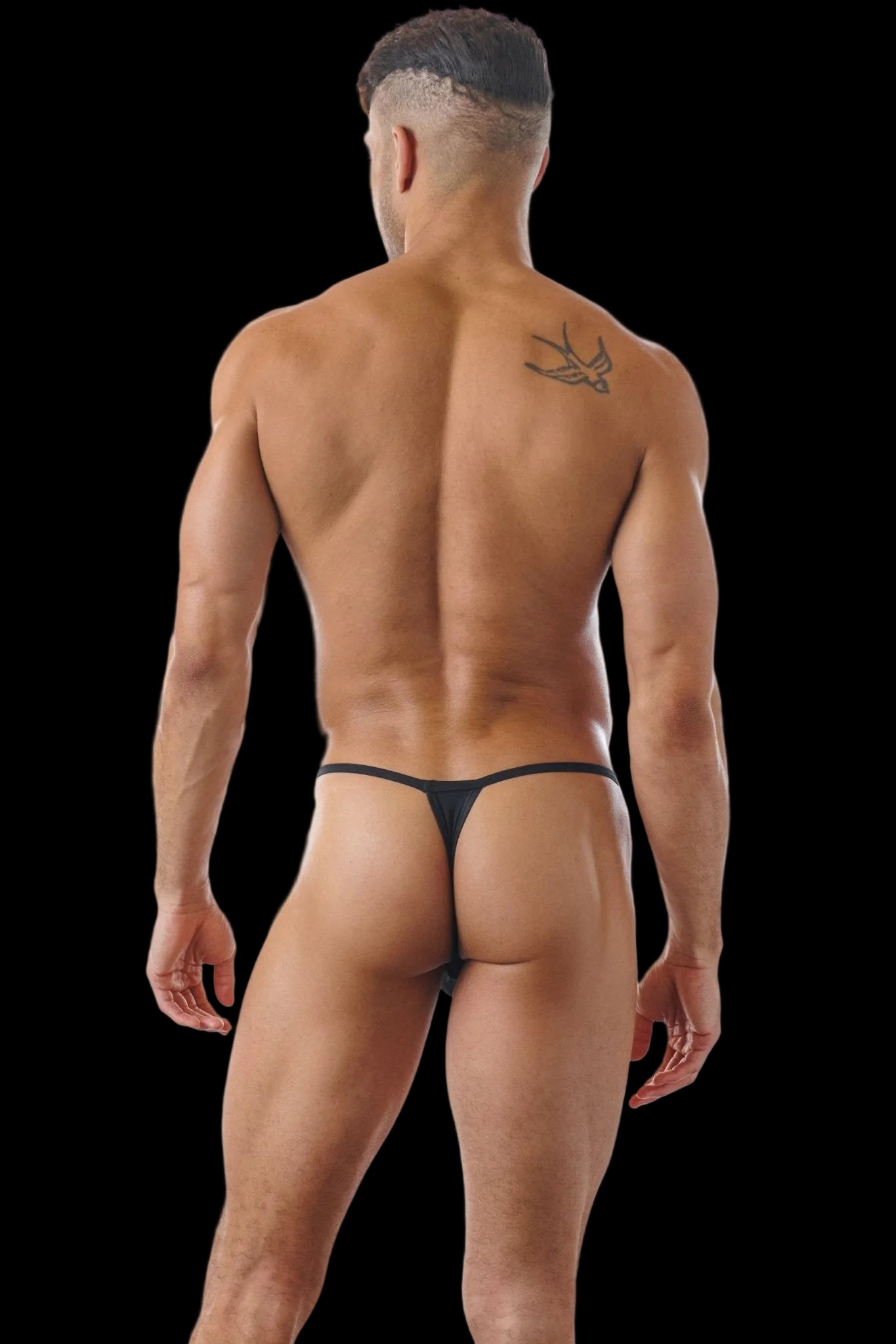 SIGNATURE String Thong - Black