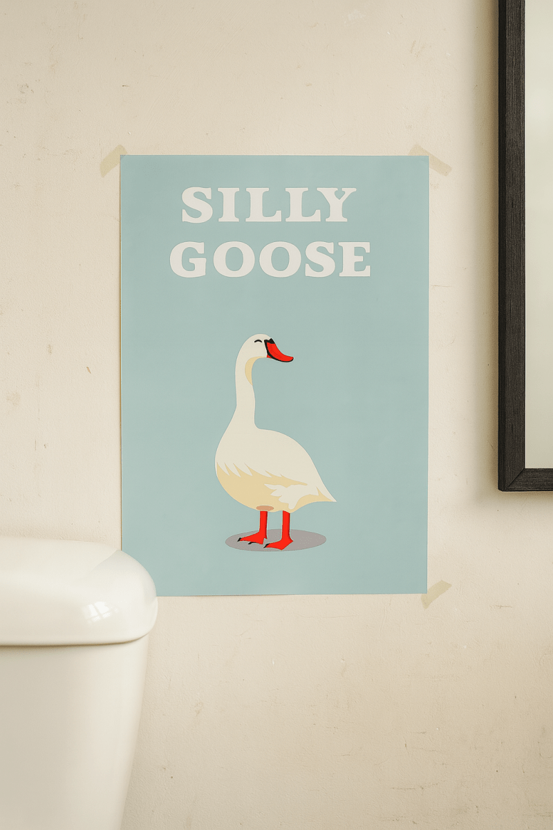 Silly Goose Print - The Pup Play Hub