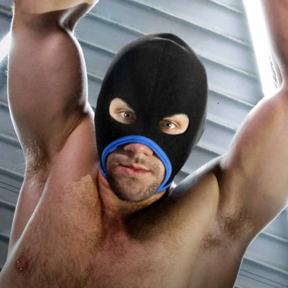 Skullfuck Open-Mouth Bondage Anonymity Hood
