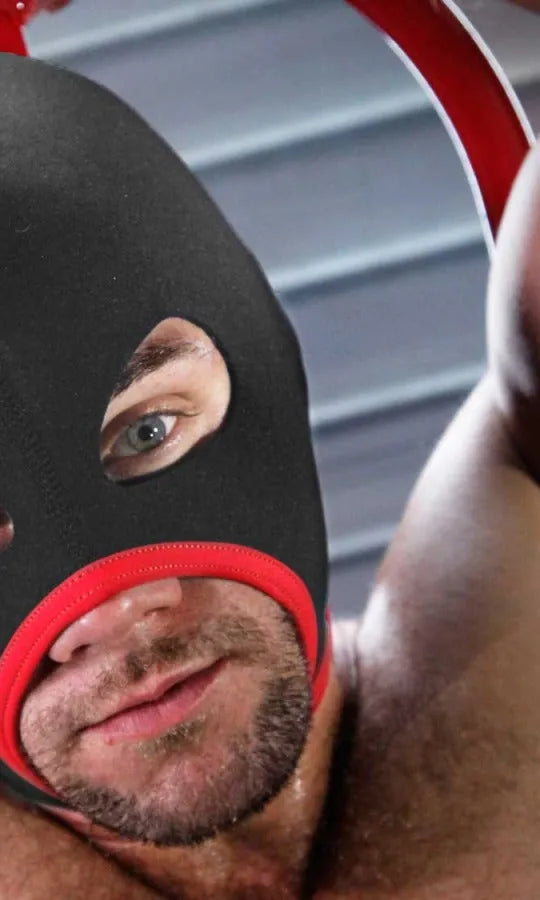 Skullfuck Open-Mouth Bondage Anonymity Hood