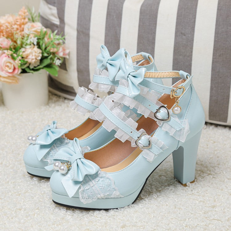 Lolita Bowlace Pumps
