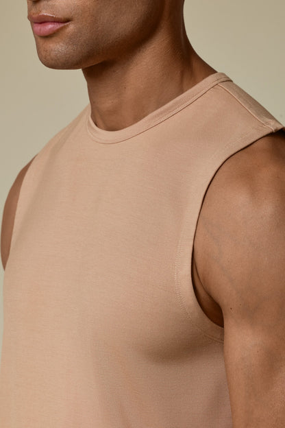SECOND SKIN NO-SLEEVE SHIRT - BRUSH