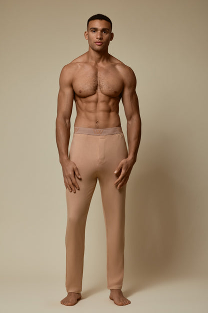 SECOND SKIN WAISTBAND PANT - BRUSH