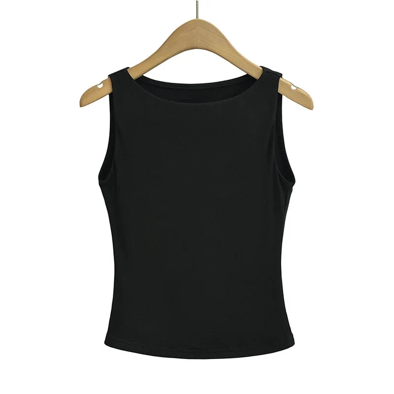 Sleeveless Crop Top