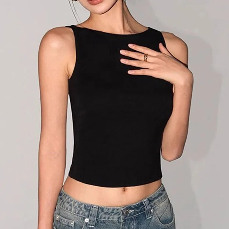 Sleeveless Crop Top
