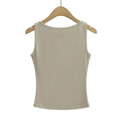 Sleeveless Crop Top