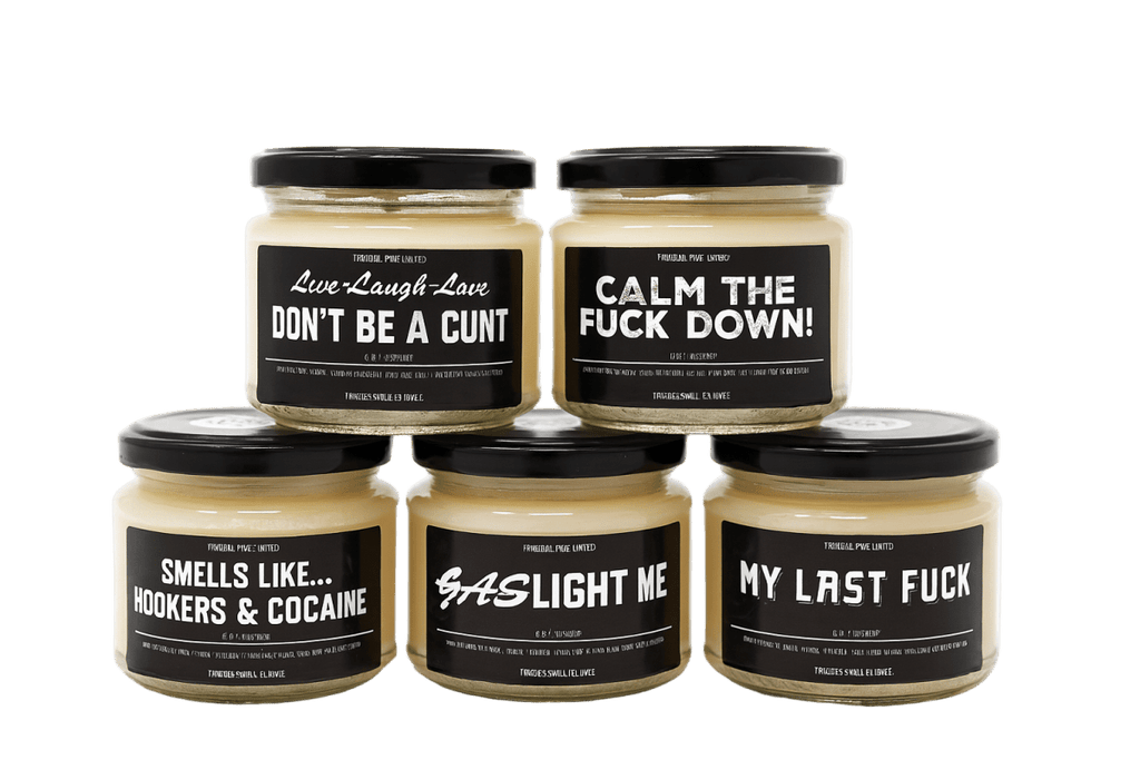Smells Like Hookers & Cocaine Candle | 225g - The Pup Play Hub