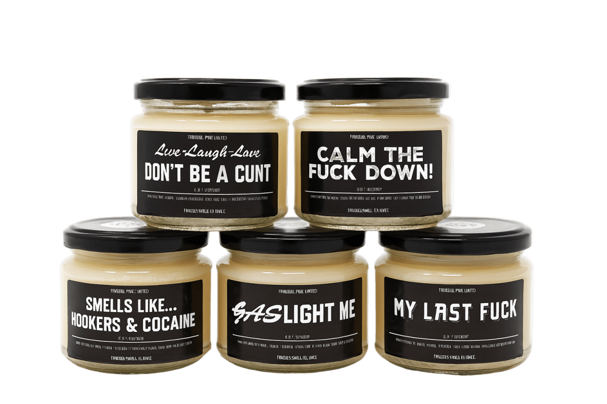 Smells Like Hookers & Cocaine Candle | 225g - The Pup Play Hub