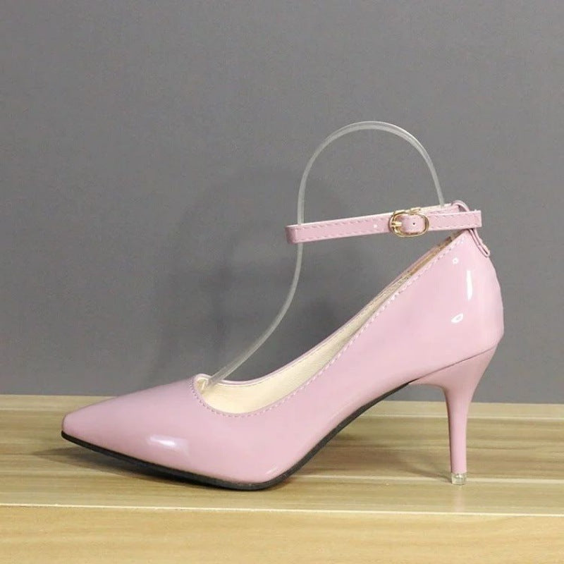 Femboy Leather Heels (7cm)