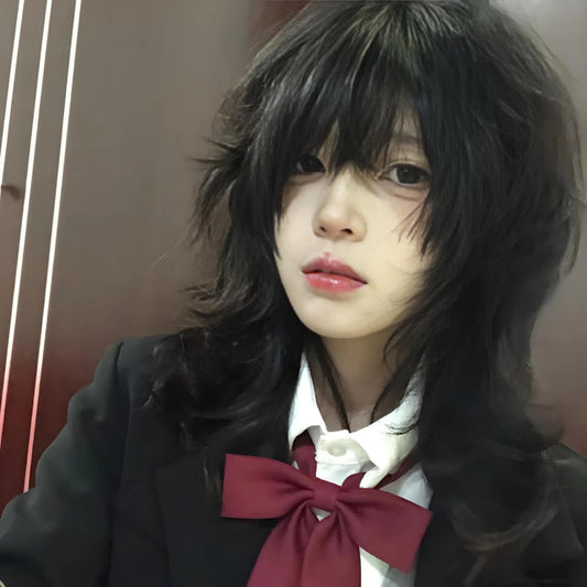 Soft Wave Wolf Femboy Wig