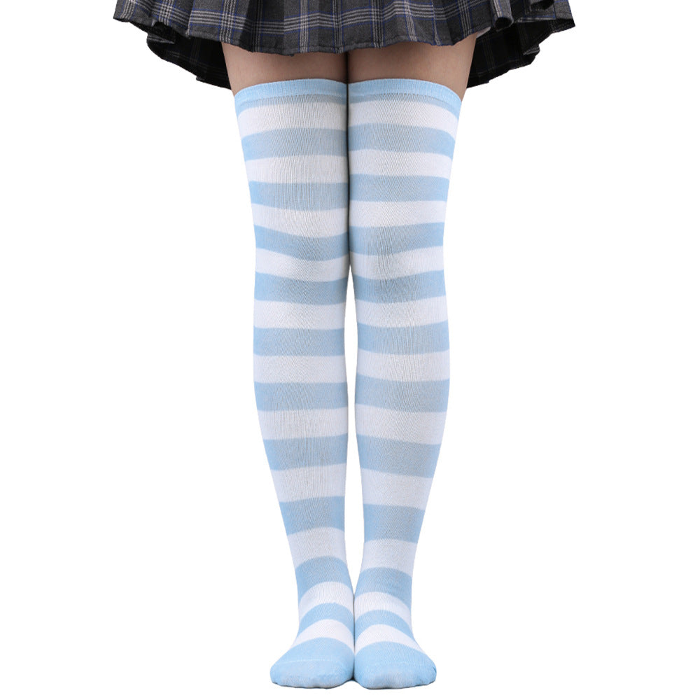 Striped Femboy Thigh Highs