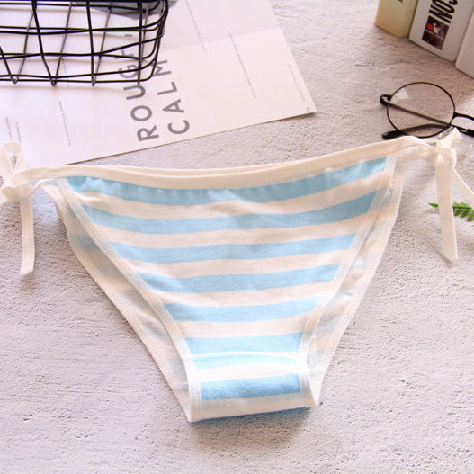 Striped Tie-Side Panties