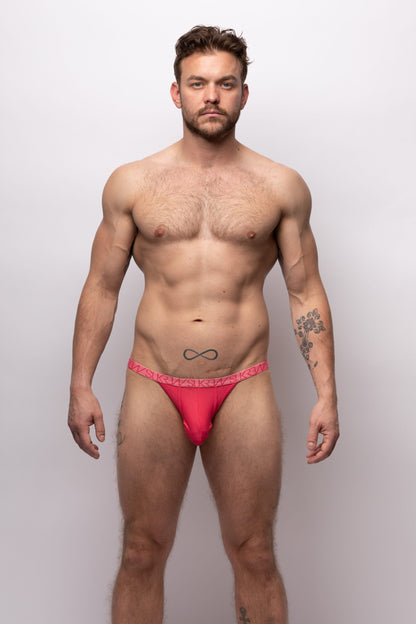 SUKREW Bubble Thong Deep Coral