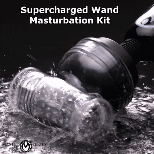 Super Charged Wand Masturbation Kit