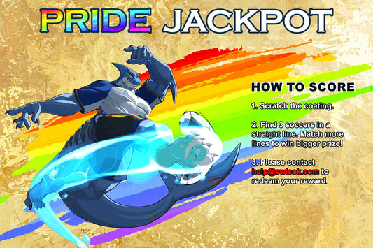 Pride Jackpot Scratch Card