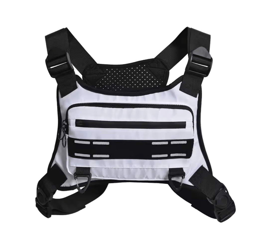 Tactical Chest Rig White - The Pup Play Hub