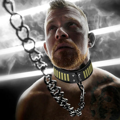 Tactical Velcro Collar and Chain Leash