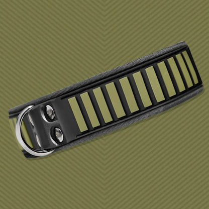 Tactical Velcro Collar and Chain Leash