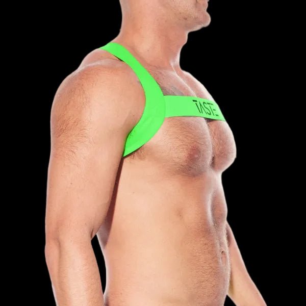 TASTE Neon Collection Harness | Neon Green - The Pup Play Hub