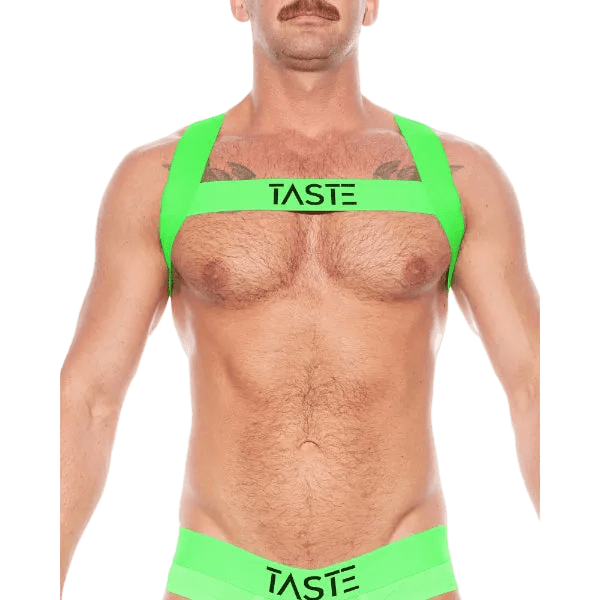 TASTE Neon Collection Harness | Neon Green - The Pup Play Hub