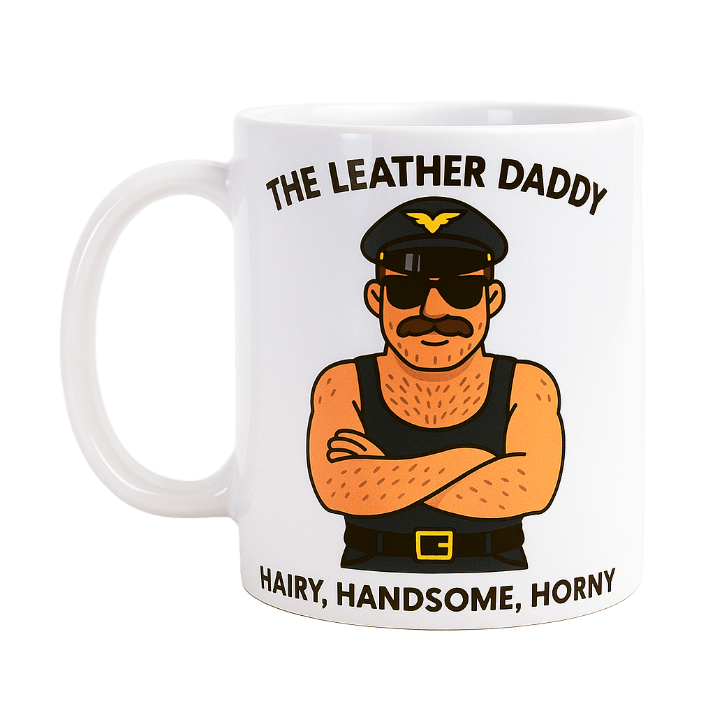 The Leather Daddy Mug - The Pup Play Hub