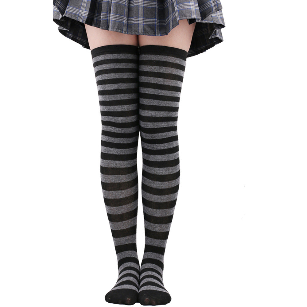 Striped Thigh Highs (Thin Striped)