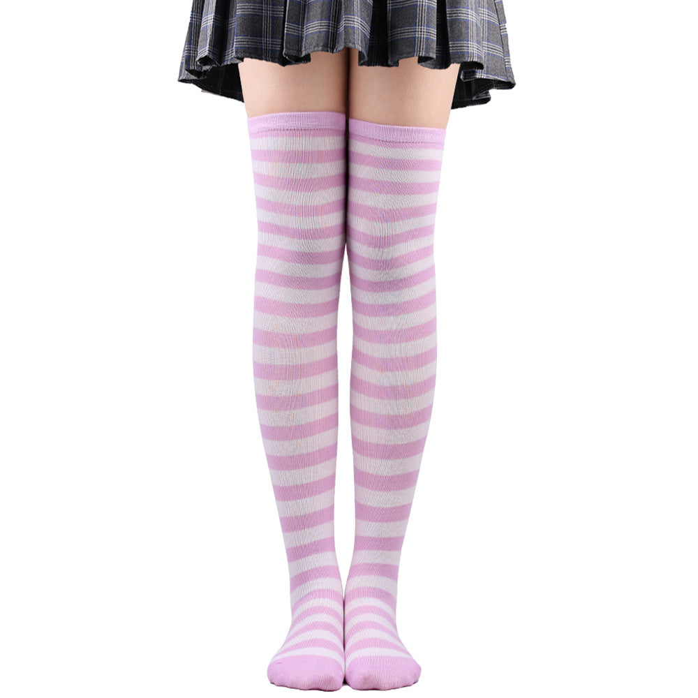 Striped Thigh Highs (Thin Striped)
