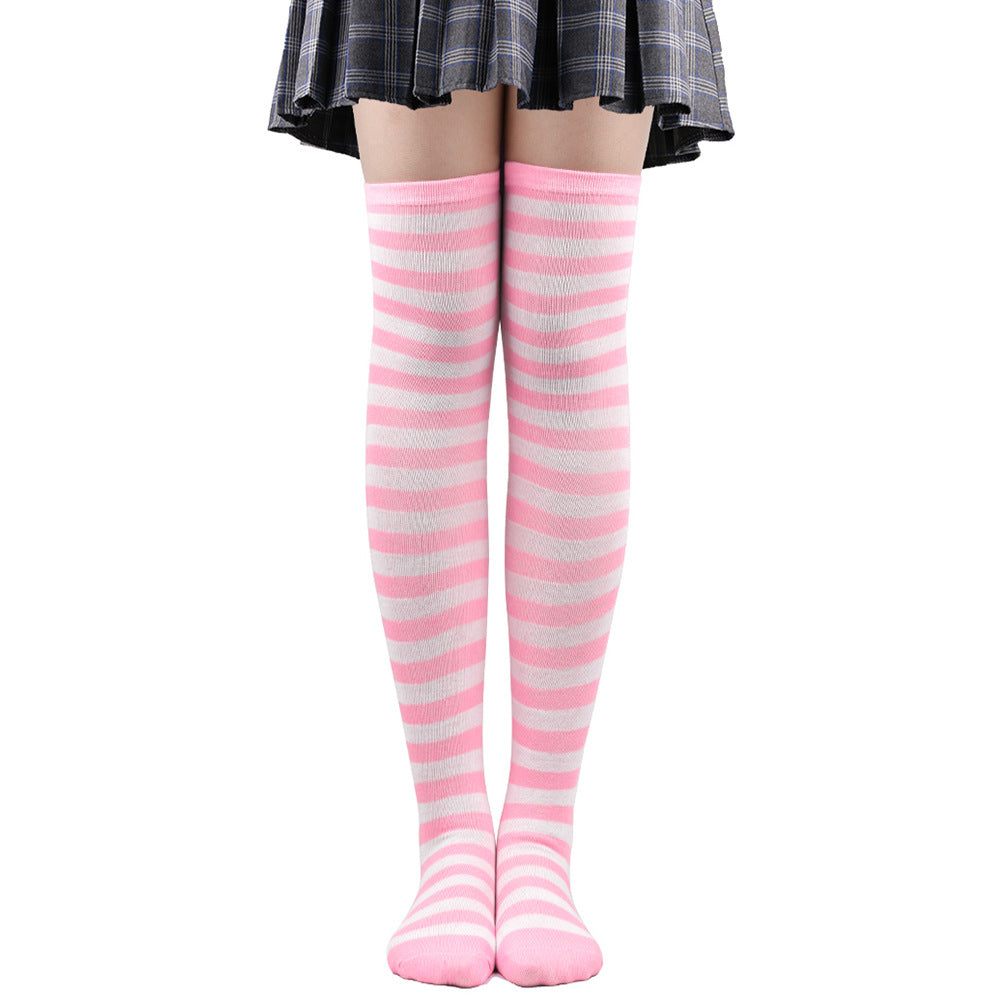 Striped Thigh Highs (Thin Striped)
