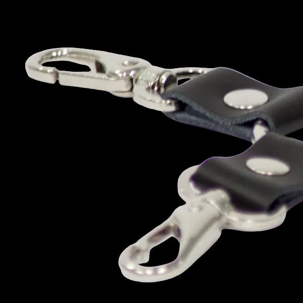 Titus Leather Bondage Hog Tie Restraint - The Pup Play Hub