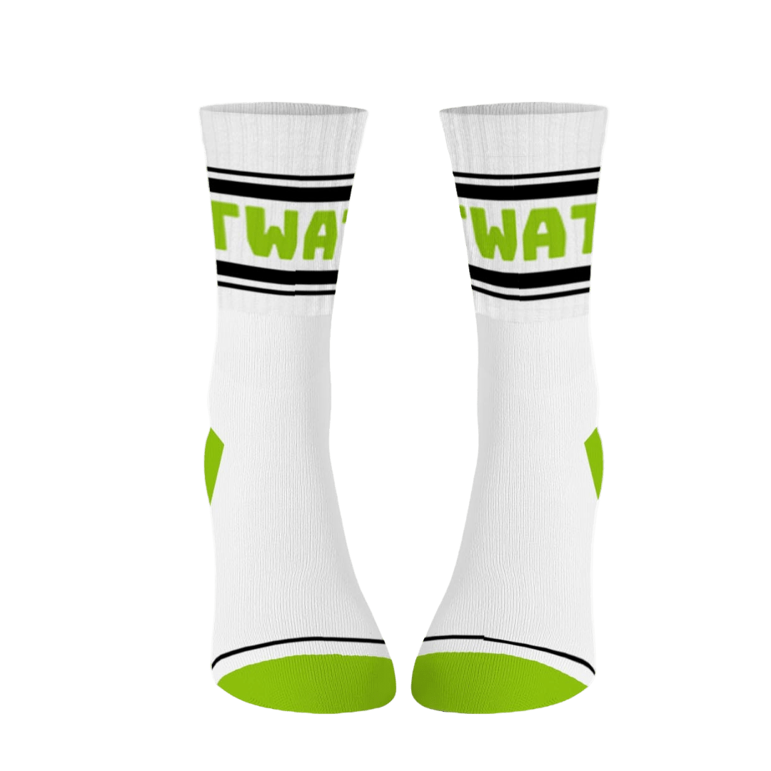 TWAT Cotton Crew Socks Mid - length - The Pup Play Hub