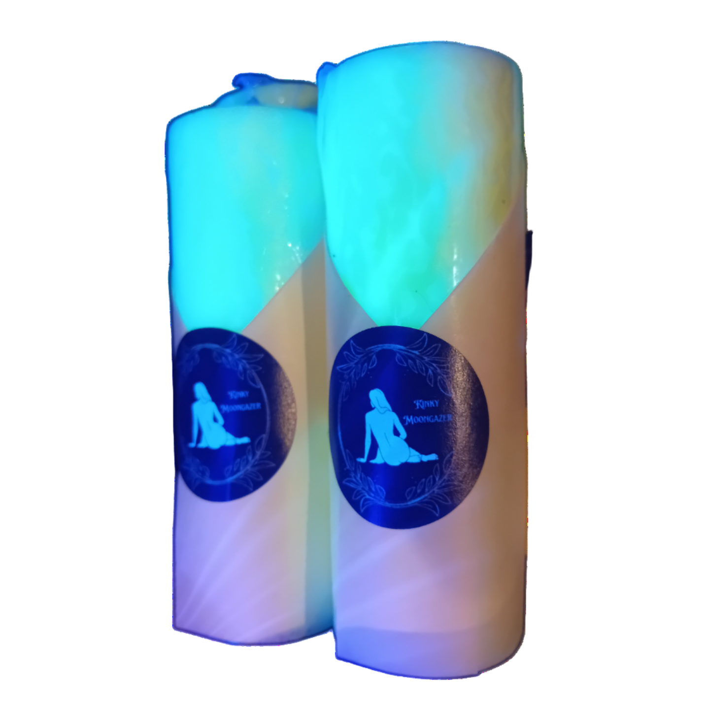 Bright UV Pillar Candle