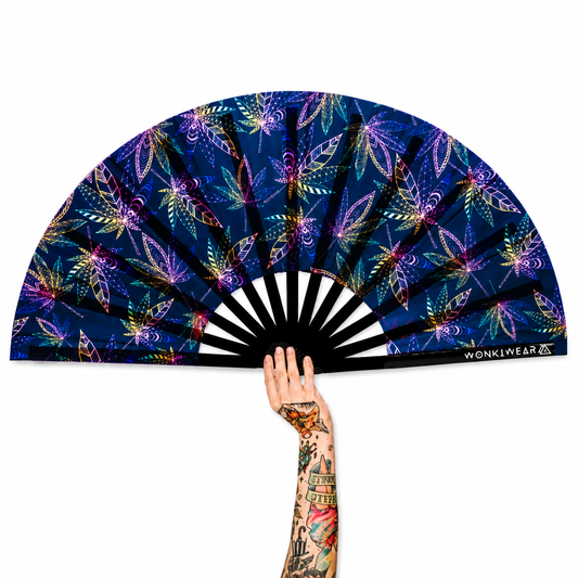 Mary Jane XL UV Reactive Festival Fan