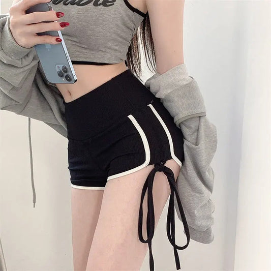 Drawstring Booty Shorts