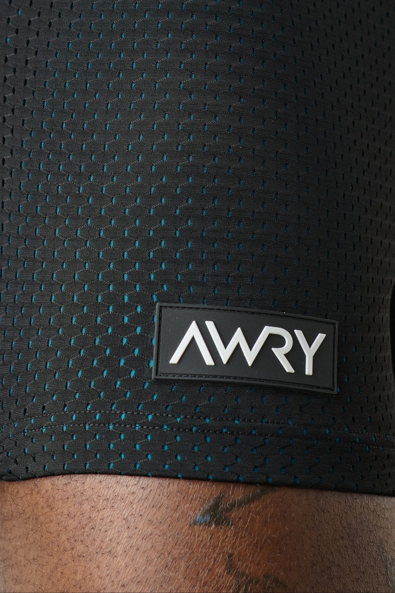 VARSITY Shorts - Black & Teal