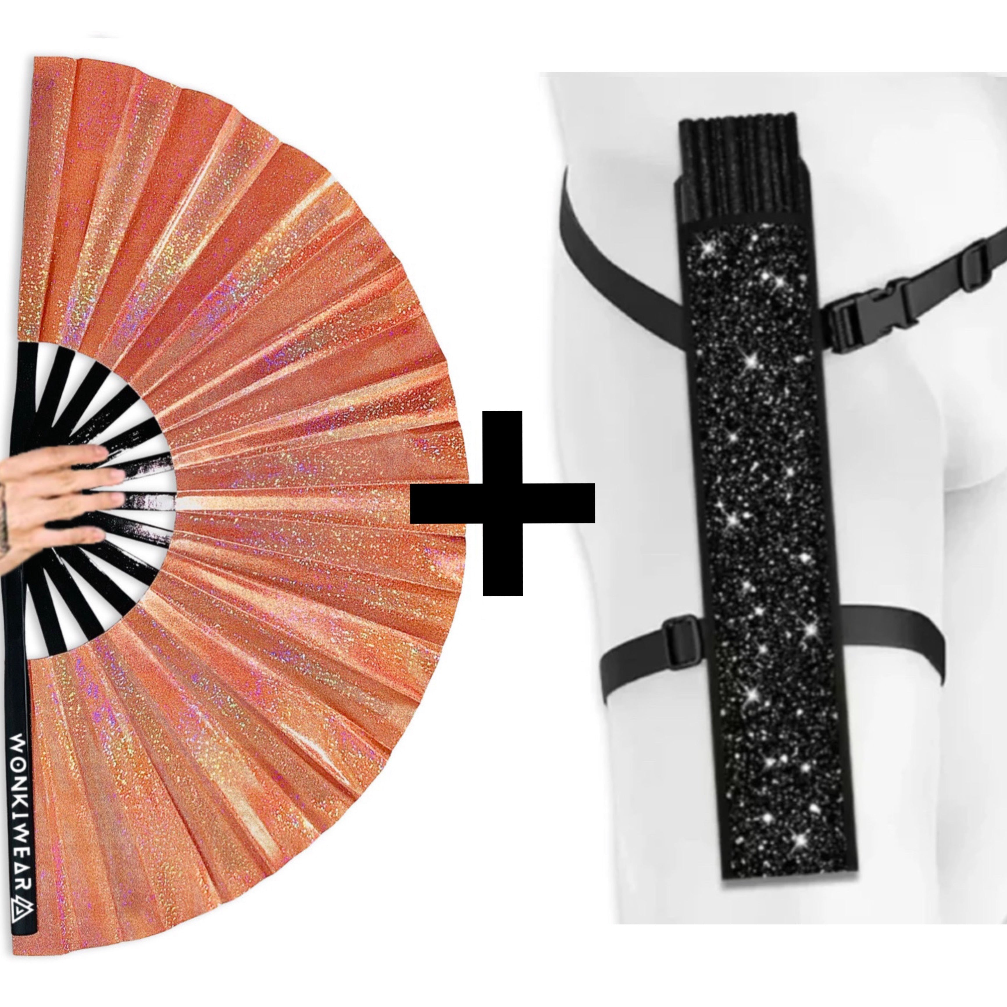 Venus Galaxy Iridescent Festival Fan