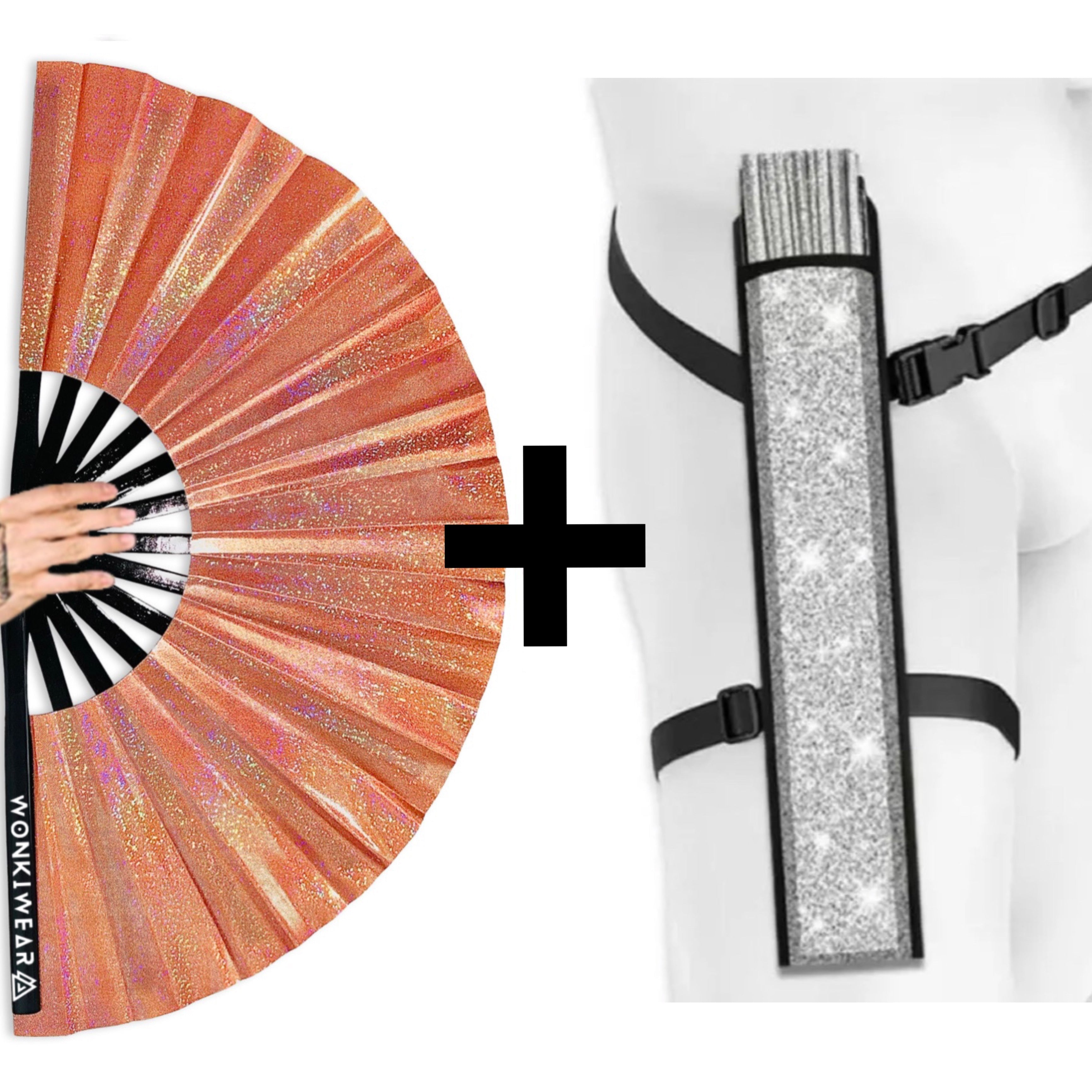 Venus Galaxy Iridescent Festival Fan