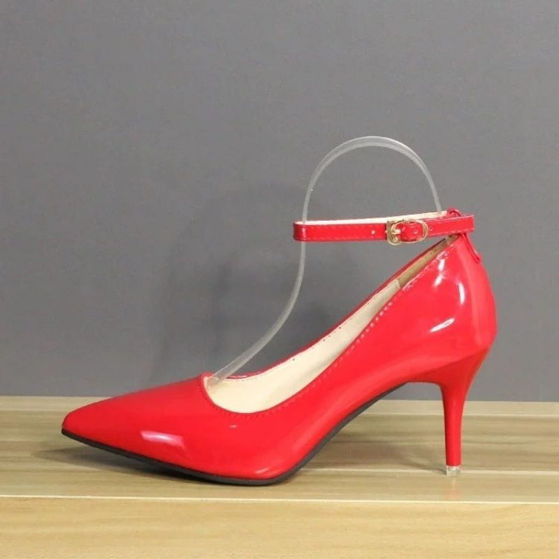 Femboy Leather Heels (7cm)