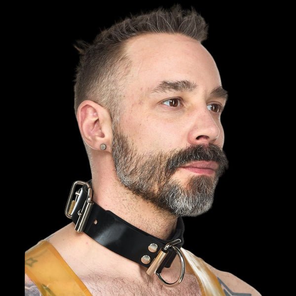 Vilain Garçon Heavy Rubber Choker Collar - The Pup Play Hub