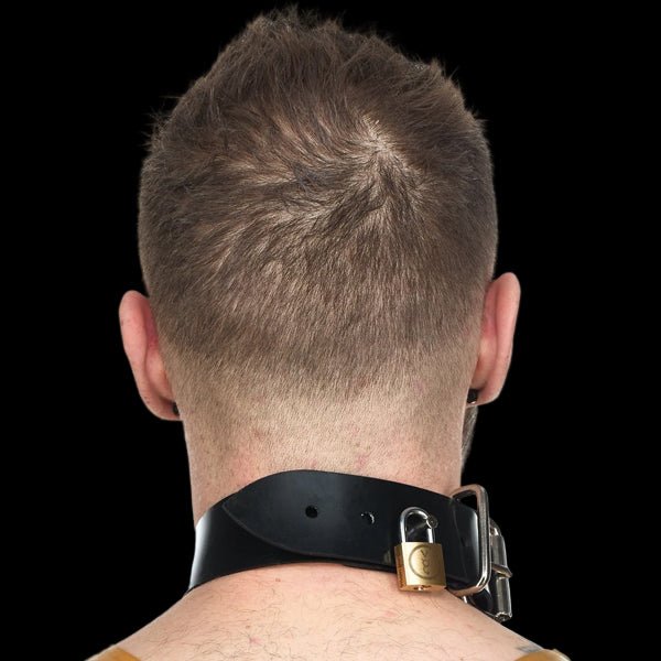 Vilain Garçon Heavy Rubber Choker Collar - The Pup Play Hub