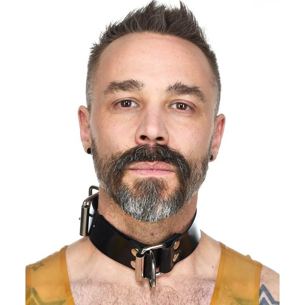 Vilain Garçon Heavy Rubber Choker Collar - The Pup Play Hub