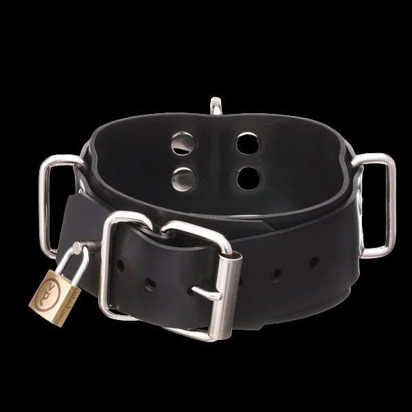 Vilain Garçon Heavy Rubber Dog Collar | Medium - The Pup Play Hub