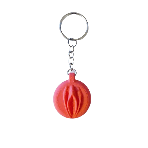 Vulva Keychain - The Pup Play Hub
